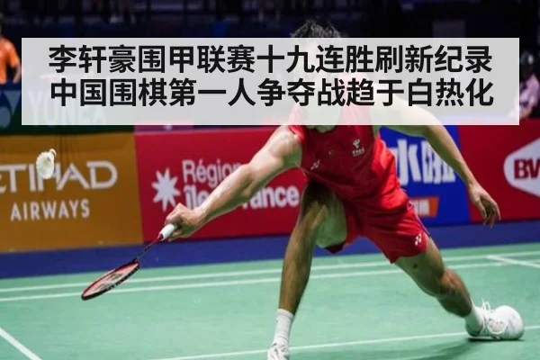 李轩豪围甲联赛十九连胜刷新纪录 中国围棋第一人争夺战趋于白热化