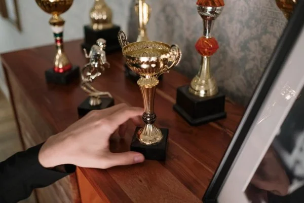 volleyball trophy